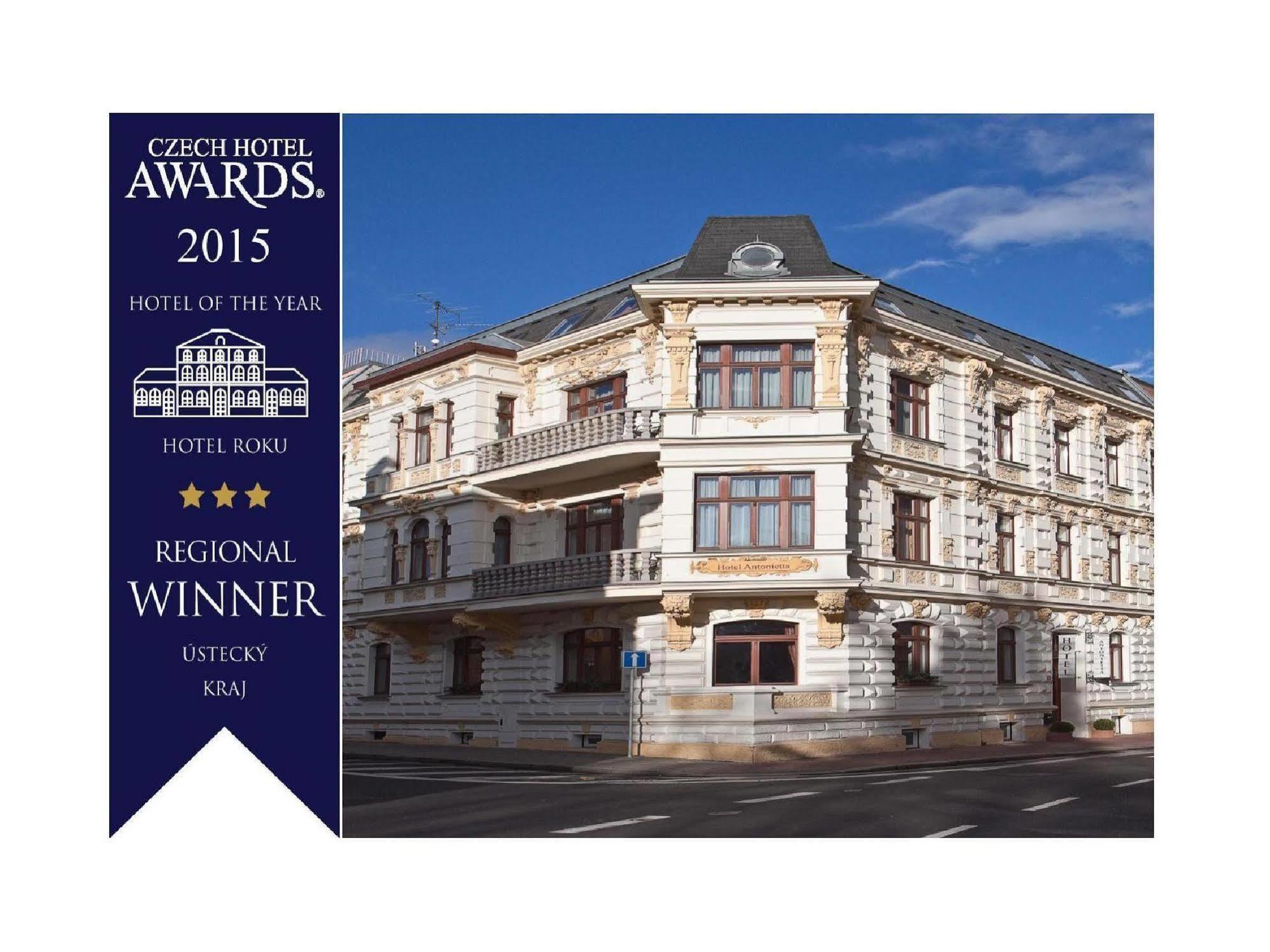 Hotel Antonietta Teplice Exterior foto