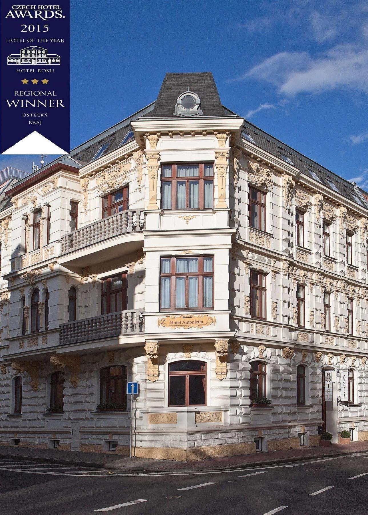 Hotel Antonietta Teplice Exterior foto